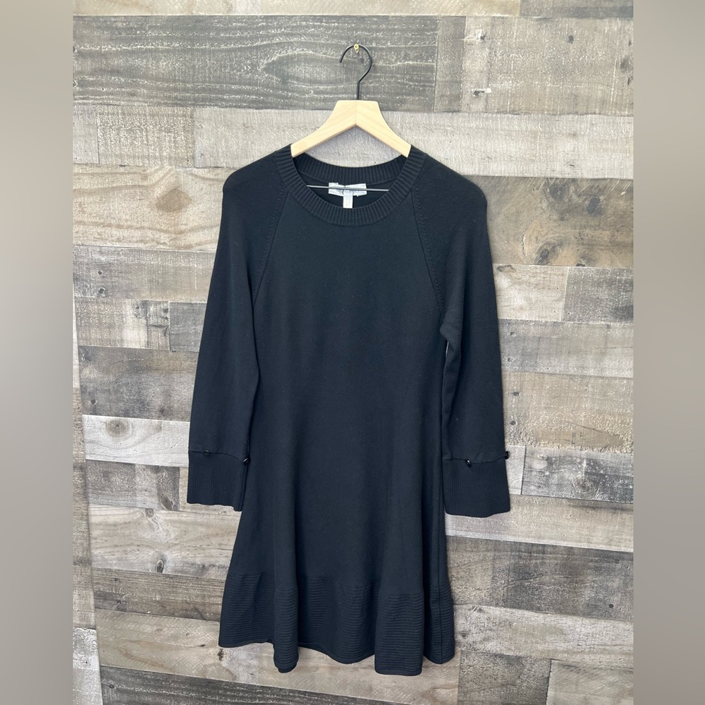 MaxMara Black Sweater Dress